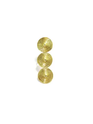 Triple Spiral Ring
