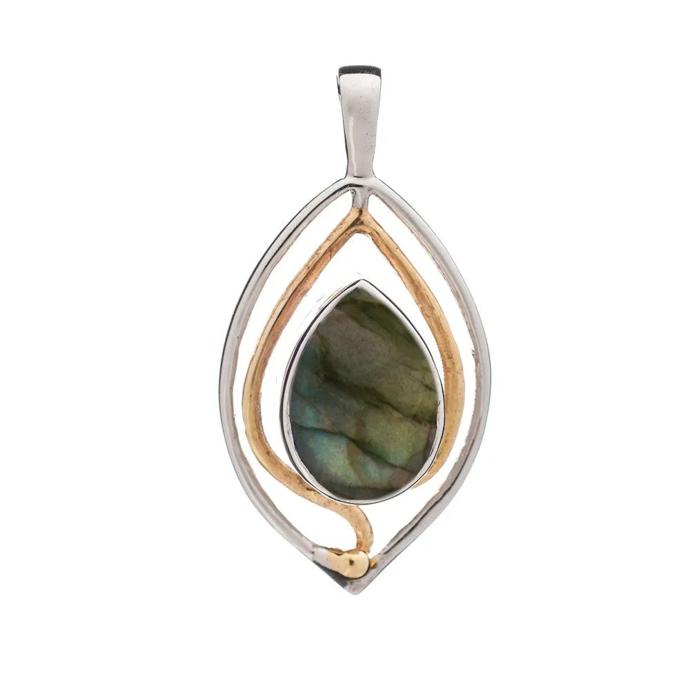 Tulip Pendant in various gemstones