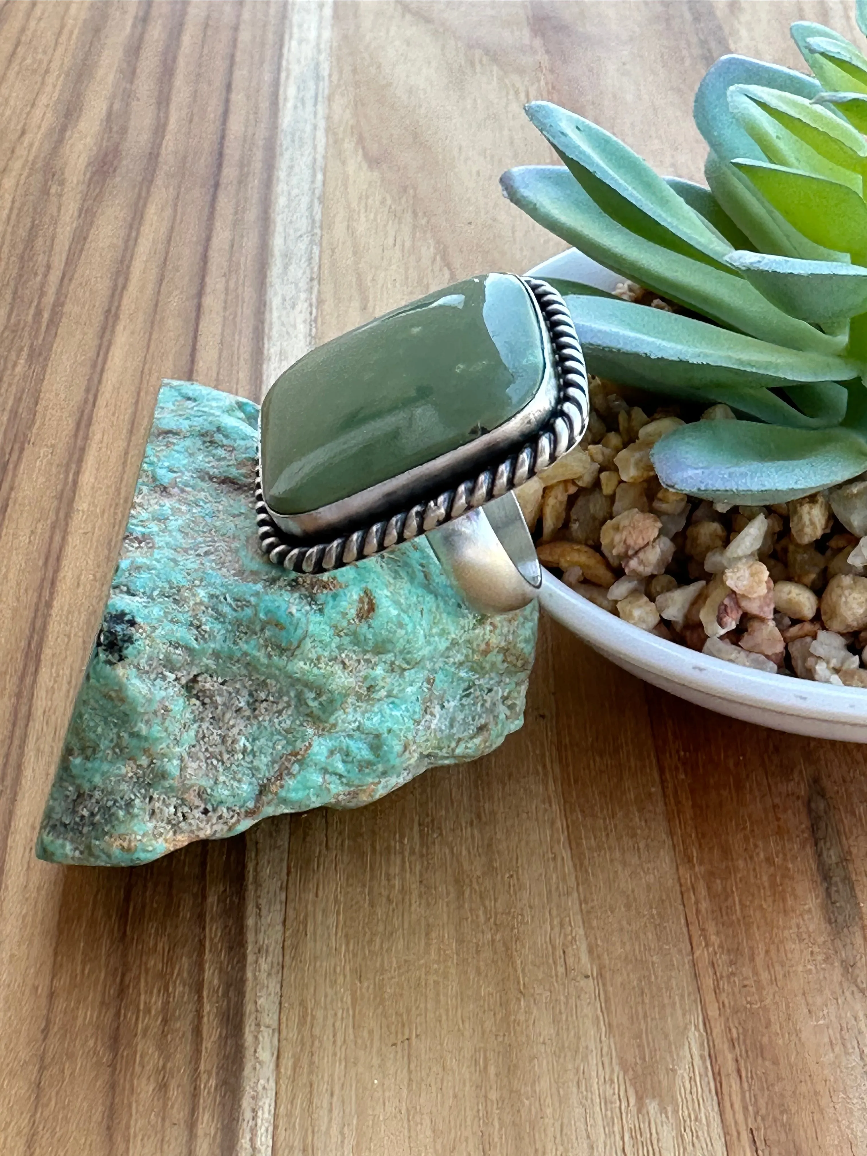 Turquoise Square Ring