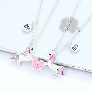 Unicorn Children BFF Necklaces