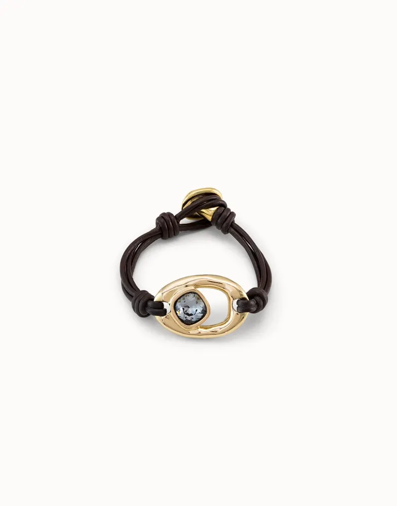 Union bracelet, gold, size Medium