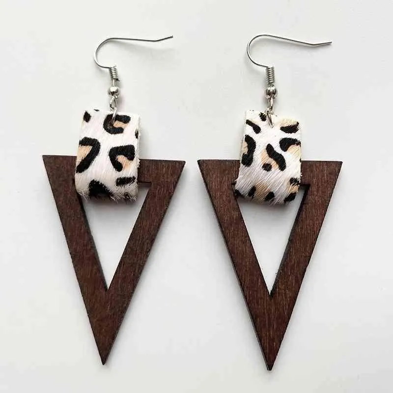 Unique Aesthetic Geometric Drop Earrings