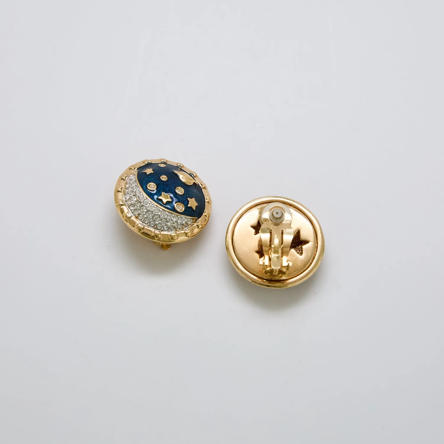 Vintage Galactic Star Statement Earrings
