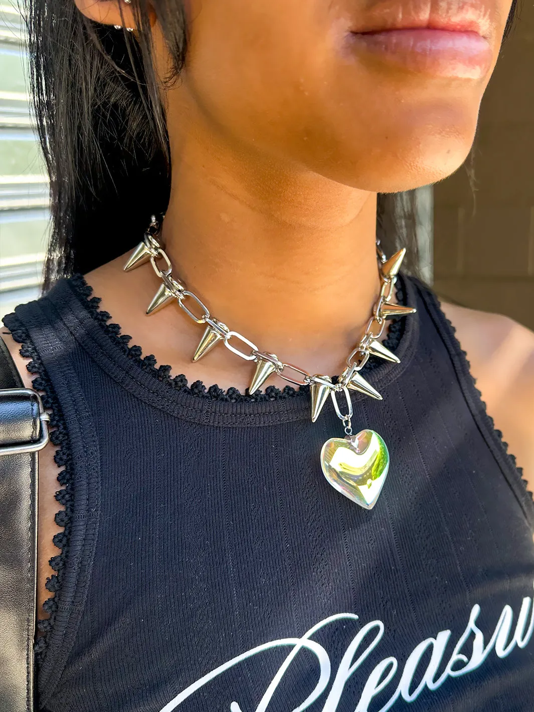 VOICES NECKLACE - HOLO HEART