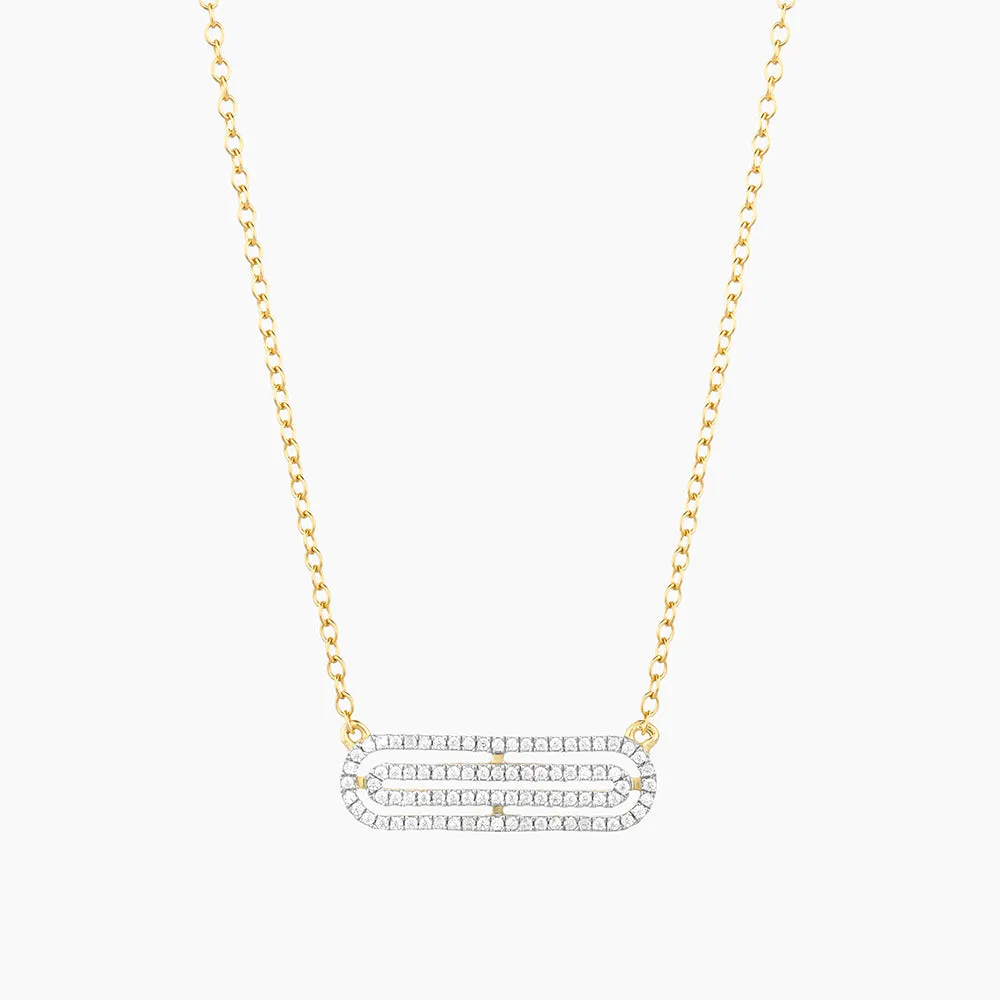 Well Coiled Pendant Necklace