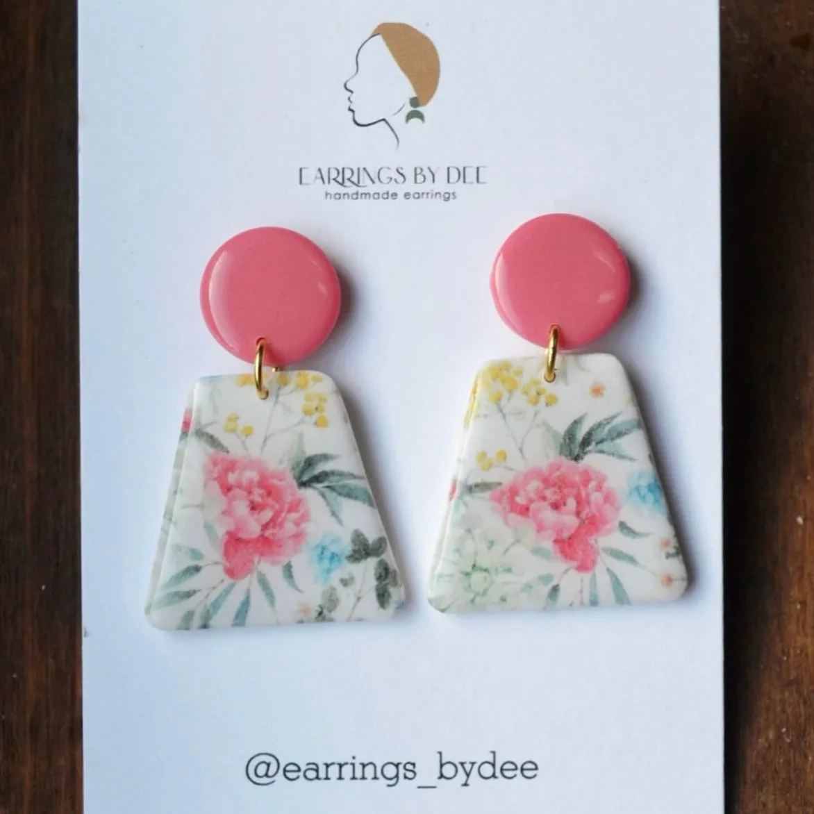 Where This Flower Blooms Statement Earrings