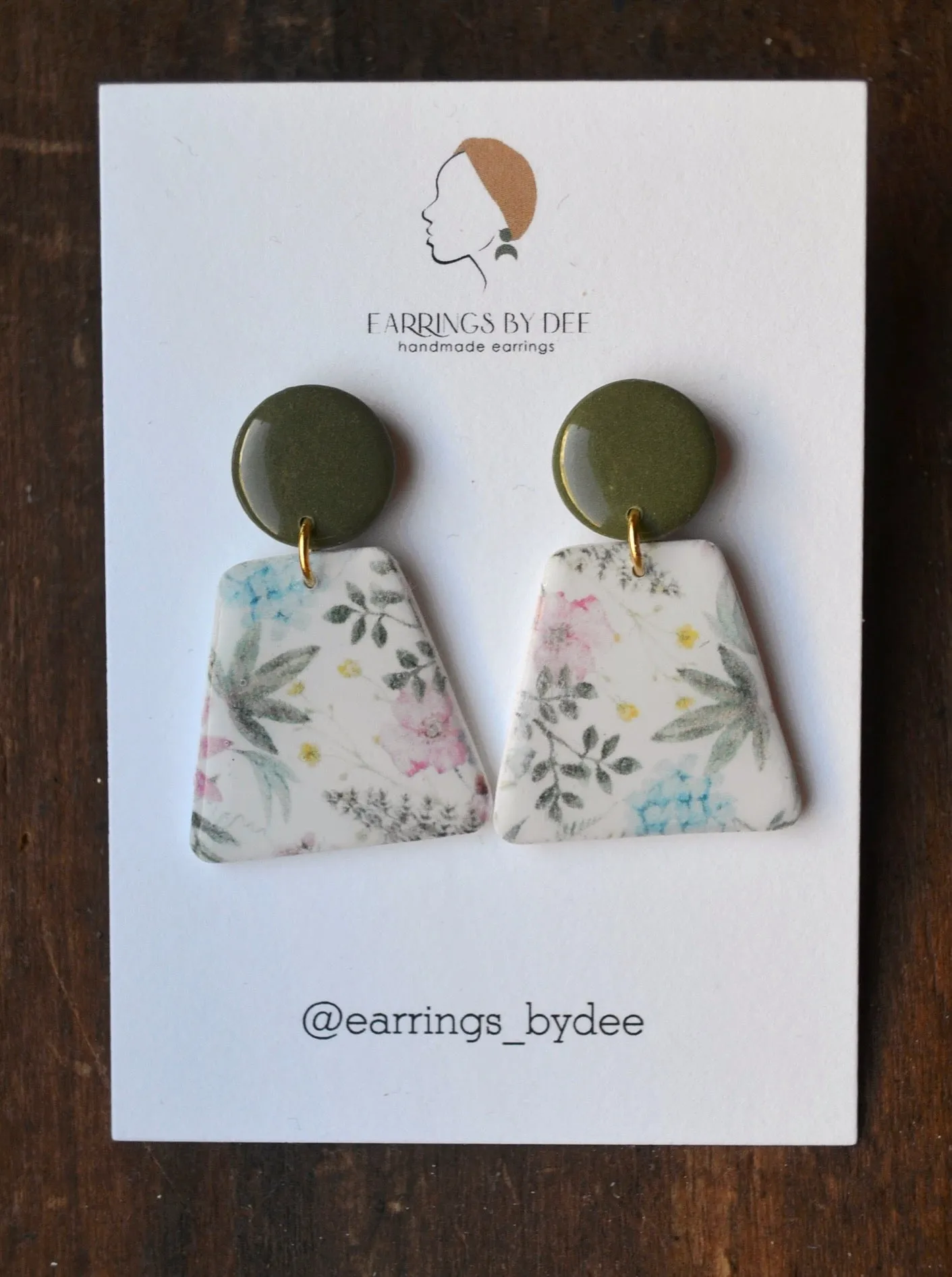 Where This Flower Blooms Statement Earrings