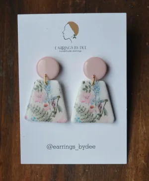 Where This Flower Blooms Statement Earrings