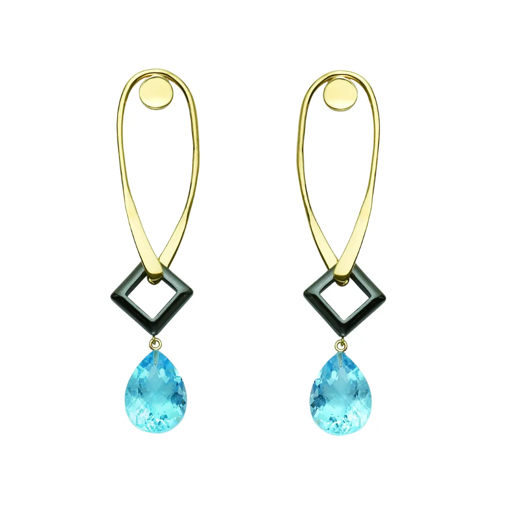 Wishbone Swing Earrings