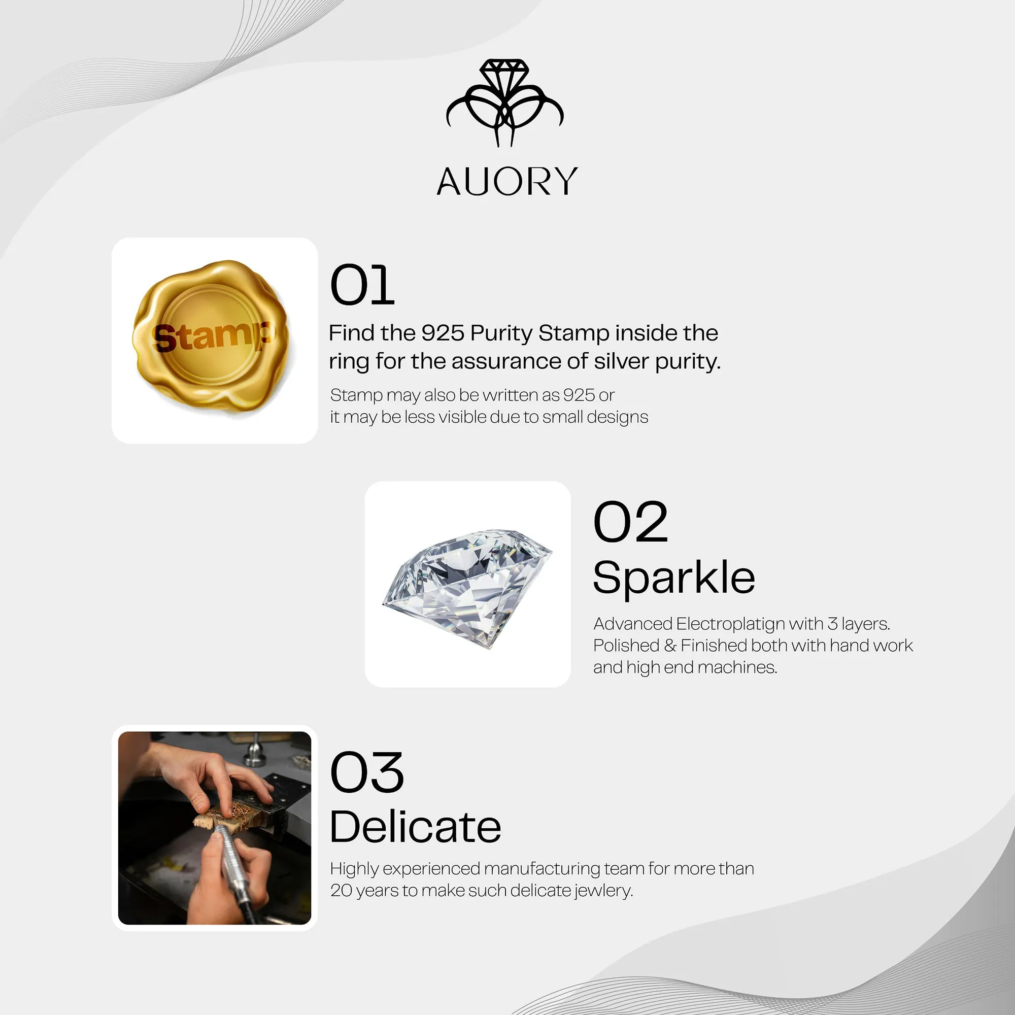 Yellow Gold Adjustable Silver Elegant Open Infinity Twist Intertwined Duo Floral Ring For Woman
